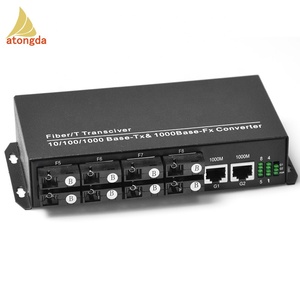 8ports fiber sfp AND <strong>2</strong> ports RJ45 Gigabit fiber <strong>switch</strong> from professional <strong>network</strong> <strong>switch</strong> - Product Image 2