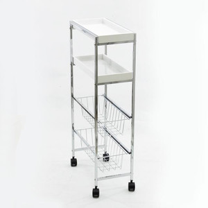Fancy 3 Tier Non-woven Black Drawer <b>Storage</b> Cart - Product Image 1