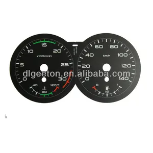 Good light transmission automotive dial meter /Auto meter/ Dashboard/Speedometer