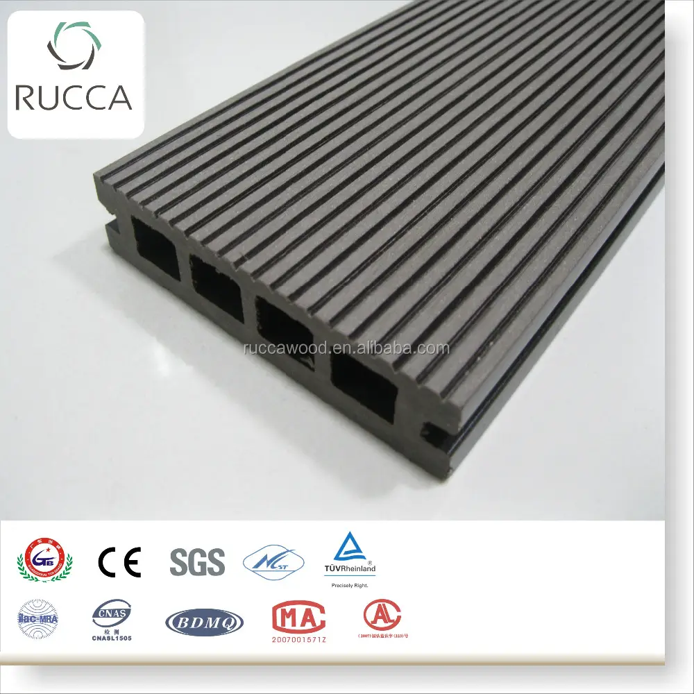 Ván Sàn Gỗ Composite Chống Thấm Nước RUCCA Man Made Pvc Decking