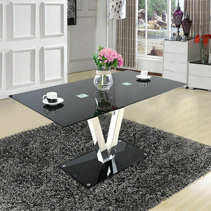 Công Nghiệp Mộc Mạc Cổ Kim Loại Bàn Ăn Set Với 6 Ghế - Product Image 2