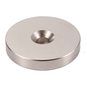 उच्च गुणवत्ता मजबूत शक्ति countersunk छेद neodymium डिस्क मैग्नेट - Product Image 1