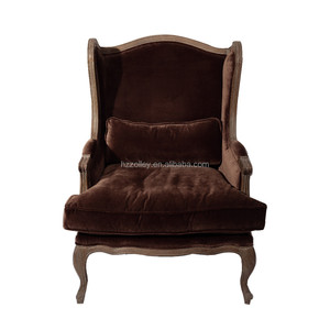 Australienne antique style chaises salon de <span class=keywords><strong>coiffure</strong></span>, Hall de l'hôtel haut wing retour salon canapé chaise - Product Image 1