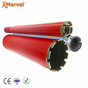 76mm 300mm 8 inch 10 inch lõi bit 3 inch một thanh chủ đề brazed kim cương lõi bit thiết lập - Product Image 2