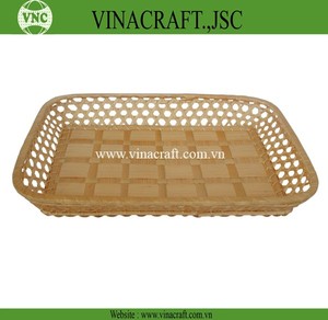 Panier de cuisine en bambou marron clair fumé écologique pour le stockage des aliments et des fruits pour la décoration de la maison et les cadeaux - Product Image 6