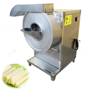 Machine électrique industrielle pour couper, éplucher et trancher les pommes de terre et légumes, avec bâtonnet, appareil à découper