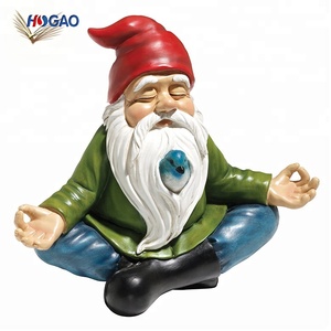 Vente en gros de figurines d'exposition OEM décoration de <span class=keywords><strong>jardin</strong></span> en résine ornements de pelouse statue de nain de <span class=keywords><strong>jardin</strong></span> miniature pour vivre - Product Image 2