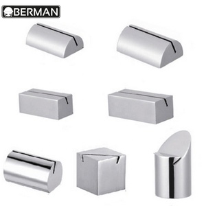 Peralatan katering stainless steel buffet pernikahan nama tag, meja berdiri, bendera meja berdiri - Product Image 6