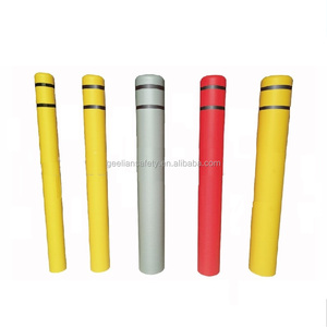 Cubiertas de Plástico para Bolardos, Delimitadores Flexibles Anticolisión para Tráfico, Fundas Decorativas Coloridas para Tubos de Fábrica - Product Image 5