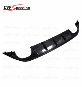 2014-2016 DIFUSOR TRASERO DE PARACHOQUES TRASERO DE FIBRA DE CARBONO () para VW GOLF 7 GTI <span class=keywords><strong>MK</strong></span> 7 para VOLKSWAGEN GOLF 7 - Product Image 1