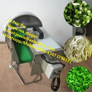 110V 220V Commercial Scallion Shredder Cutter Shallots Electric Green  Onions Shred Cutting Machine