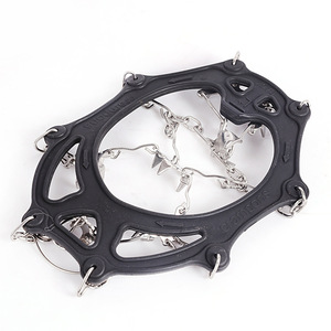 Haute qualité 18 Griffes Marche <span class=keywords><strong>sur</strong></span> <span class=keywords><strong>glace</strong></span> neige montagne anti-dérapant crampons de <span class=keywords><strong>glace</strong></span> - Product Image 2