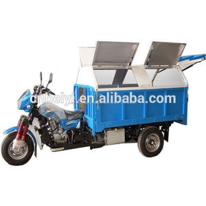 Alta calidad automatización pequeña descarga de basura camión de tres ruedas para la venta en sudán - Product Image 5