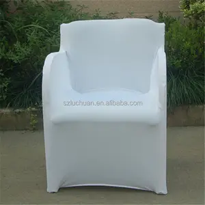 Factory Wholesale Universal White Lycra Arm Spandex Chair Cover