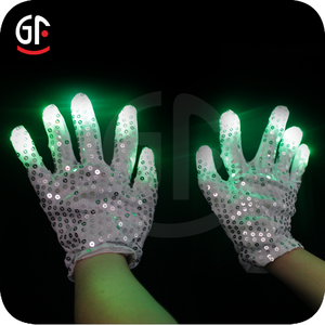 Magische produkt Weiße Handschuhe Glow In The Dark - Product Image 1