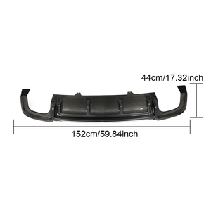 Lame de pare-choc arrière en Fiber de carbone, accessoire de voiture, Audi A5 <span class=keywords><strong>Sline</strong></span> S5 2 portes <span class=keywords><strong>4</strong></span> portes 2017 — 2018 - Product Image 6