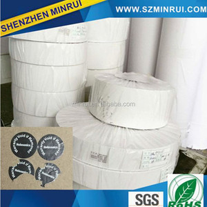 Etiqueta de Seguridad Anti-Falsificación del Fabricante, Rollo de Etiquetas Adhesivas A4 en Blanco, Etiqueta de Vinilo Frágil Troquelada, Activada por Agua - Product Image 6