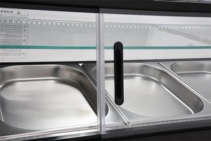 ตู้โชว์ซูชิแบบแช่เย็นบนเคาน์เตอร์ ดีไซน์สวยงาม - Product Image 4