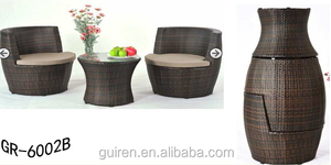 Rotin jardin mobilier d'extérieur set utilisé wicker <span class=keywords><strong>cube</strong></span> GR-6002B - Product Image 1