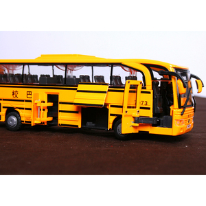 1/72 moulé sous pression Miniature <span class=keywords><strong>Jaune</strong></span> <span class=keywords><strong>Bus</strong></span> Scolaire Modèle <span class=keywords><strong>Jouet</strong></span> de Haute Qualité - Product Image 6