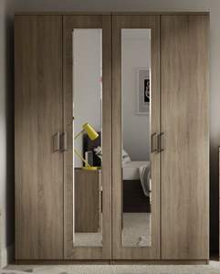 Eiken Garderobe Lade Set Volledig Klaar Gemonteerd Slaapkamer Meubels - Product Image 3