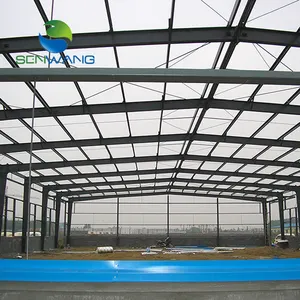 Fabrication design steel structure frame building prefabricated wide span warehouse building prefabricated workshop