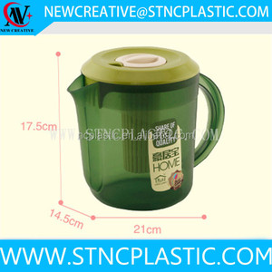 Jarra de orquídeas de plástico transparente Consol <span class=keywords><strong>Weck</strong></span> de 1,5 l, jarra de sabor para infusión de frutas ALFRSCO - Product Image 4