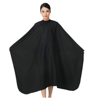 Blouse de coiffeur et barbier personnalisable, robe avec crochet, cape imperméable, pour barbier ou salon, en tissu