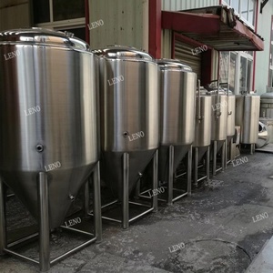 Fermentador de Cerveza Cónico con Enfriamiento y Chaqueta de Acero Inoxidable de Calidad y Precio Competitivo LENO - Product Image 3