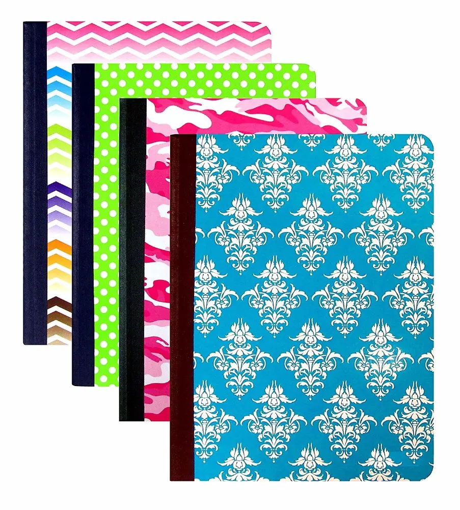 9.75 X 7.25 Inches Composition Book Custom Design A5 College Ruled Composition Notebook