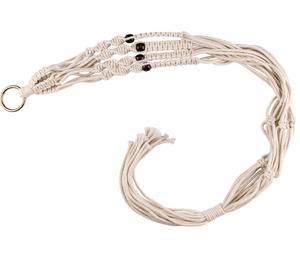 Suspension murale en macramé pour plantes, <span class=keywords><strong>support</strong></span> de plantes, pour Vase, panier à fleurs, fait à la main, différents modèles, 4 paquets - Product Image 3