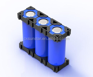 Цилиндрический 1P 2P 3P кронштейн для аккумулятора 18650 Li-ion, пластиковый держатель для аккумулятора 18650 - Product Image 4