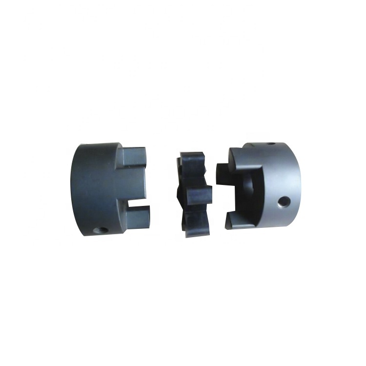 L075 Jaw Coupling Set - 3/4" To 7/8" Bore With NBR Rubber Spider Insert (3-Piece)