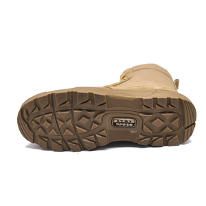 Bottes de combat légères de style désert et tactique pour hommes Semelle intérieure <span class=keywords><strong>en</strong></span> caoutchouc EVA Vibram Fermeture à glissière <span class=keywords><strong>beige</strong></span> Bottes de cheville d'été et d'hiver - Product Image 6