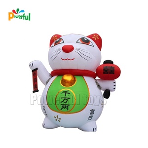 Bơm hơi khổng lồ Maneki Neko <span class=keywords><strong>inflatable</strong></span> Mèo May Mắn <span class=keywords><strong>inflatable</strong></span> tạp chí fortune cát cho quảng cáo - Product Image 1