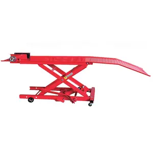800lbs Capacity Hydraulic Motorcycle Service Elevator Scissor Design Steel Material for Motorcycle Lifting