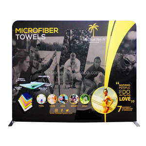 Trung Quốc Nhà cung cấp căng thẳng vải hiển thị 10ft triển lãm hiển thị Backdrop tường - Product Image 4