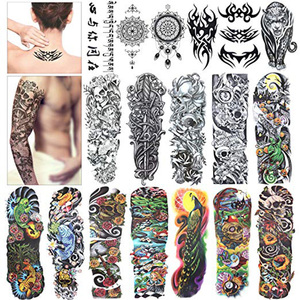 Diseño respetuoso del medio ambiente de la engomada del tatuaje del cuerpo/no-tóxicos temporal del tatuaje/del tatuaje de papel - Product Image 4