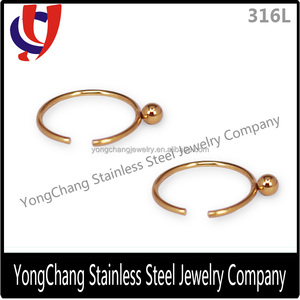 <span class=keywords><strong>Pas</strong></span> cher anneau de <span class=keywords><strong>nez</strong></span> en acier inoxydable <span class=keywords><strong>nez</strong></span> septum anneau non <span class=keywords><strong>piercing</strong></span> bijoux pour femmes - Product Image 2