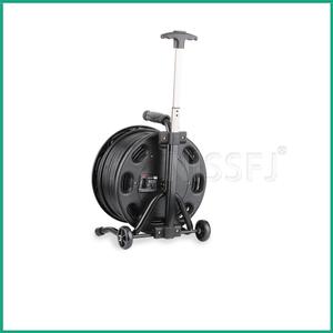 240v البلاستيك 3 متعددة مآخذ بكرة كابل أسود في الهواء الطلق تمديد بكرة حبل - Product Image 4
