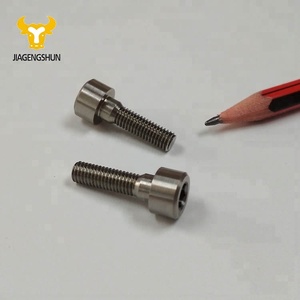 Tùy chỉnh M2 M3 <span class=keywords><strong>Titanium</strong></span> vít dây thép không gỉ EDM Loại kim loại máy tiện CNC các bộ phận công - Product Image 6