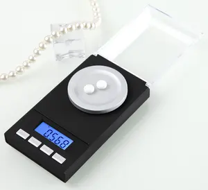 Changxie factory hot selling Pocket Scales black ABS stainless 0.001g Carat Garm Scale digital weighing scale for jewelry