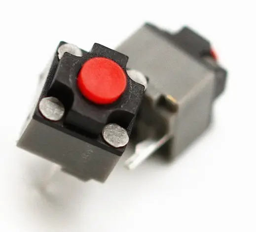 NOVA Micro interruptor quadrado silencioso rato micro interruptor 2pin