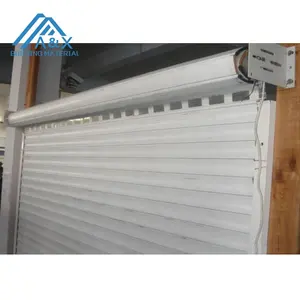 Highly polished electric aluminum roller shutter or garage door panels sale