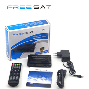 2017 V7 Freesat HD 1080 P FTA <span class=keywords><strong>Free</strong></span> To Air Set Top caja Con Powervu cline Biss Clave Mini mejor hd <span class=keywords><strong>cccam</strong></span> satélite receptor - Product Image 6