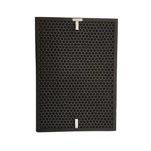 Deodorizing honeycomb activated carbon block filter for air purification