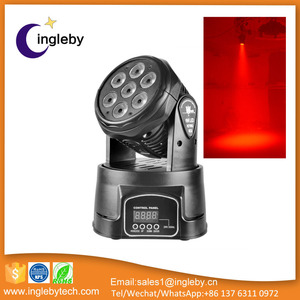 2016 Guangzhou luce della fase del led <span class=keywords><strong>7</strong></span>*10 w RGBW 4in1led mini appartamento <span class=keywords><strong>par</strong></span> can dj luci - Product Image 1