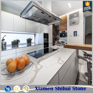 เคาน์เตอร์ครัวควอตซ์สีขาวลายเส้นสีเทา ราคาดีจาก SH STONE - Product Image 3