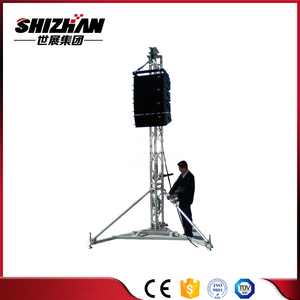 Plaza truss truss <span class=keywords><strong>de</strong></span> iluminación principal móvil <span class=keywords><strong>de</strong></span> aluminio torre <span class=keywords><strong>de</strong></span> altavoces <span class=keywords><strong>de</strong></span> arreglo lineal - Product Image 4