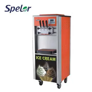 China Professionele Apparatuur Commerciële Industriële Rvs Ijs Machine Yoghurt Machine Voor Verkoop